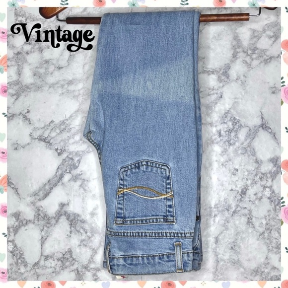 Faded Glory Girls Y2K Light Wash Bootcut Jeans Size 14 - Picture 6 of 6